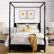 Antique french stylization in the house. Four Poster Cane Bed Luxury Beds Williams Sonoma