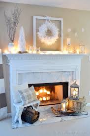 Use them for everyday lighting or special occasions to create a dramatic look that is sure to be unforgettable. 25 Winter Fireplace Mantel Decorating Ideas