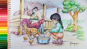 Gambar membantu orang tua kartun. Tahapan Menggambar Ilustrasi Membantu Orang Tua Draw Illustrations Youtube