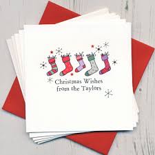 You can customise our stationery cardstock flat cards on the front and. Pack Of Five Handmade Christmas Cards