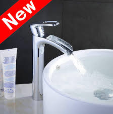Bathtub mixer tap cartridges weed. Basin Mixer Tap Waterfall Tall Bathroom Sink Taps Brass Chrome Finish Modern Single Handle Lever One Hole Mount Counter Top Tall Tap Lavatory Leekayer Lk6683h Buy Online In Macau At Macau Desertcart Com Productid