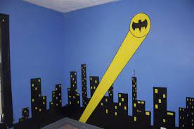 With some guidance from you, your teen can choose a bedroom color scheme that will be an extension of his or her personality. How To Make A Batman Themed Bedroom Batman Themed Bedroom Batman Bedroom Batman Room
