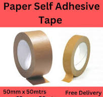 Brown Kraft Paper Tape Recycled Self Adhesive Strong Heavy Duty Eco  Friendly Biodegradable 2 Sizes 25mm & 50mm , 50 Meters per Roll - Etsy