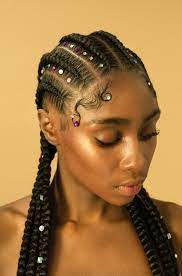 The Swoop Set In 2021 Braided Cornrow Hairstyles Girls Cornrow Hairstyles Natural Hair Styles For Black Women