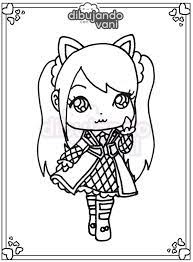 Dibujos para imprimir y colorear. Dibujo De Caroline De Free Fire Kawaii Para Imprimir Dibujando Con Vani
