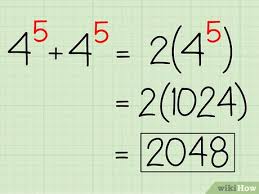 For example, you can write x a b x^ {\frac {a} {b}} x b a as. 3 Ways To Solve Exponents Wikihow