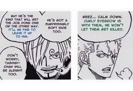 I Like How There Are Moments Like This When They Still Trust Eachother Even Though They Re Rivals And They Always Zoro One Piece One Piece Fanart One Piece Gif