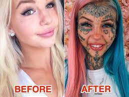 Aiming at perfection in everything, peachy is a powerful & handy pro photo editor, especially for selfie editing & retouching, body shape editing. Woman Has Spent 70 000 On Tattoos And Body Modifications