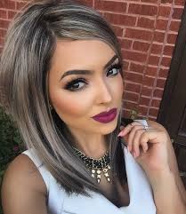 Gretel Abounada On Instagram The Mrs Rockdoll Muarockdoll Mua Toofaced Toofaced4vegasn Hair Styles Brown Hair With Silver Highlights Short Hair Styles