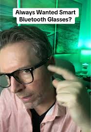 Smart Bluetooth Transparent Glasses #glasses #eyewear #smartglasses  #eyewearfashion #eyewearlover #bluetoothheadset #cozycountdown  #spotlightfinds