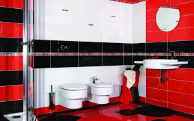 Red Black And White Bathroom Ideas Bathroom Design Black Brown Bathroom Decor Red Bathroom Accessories