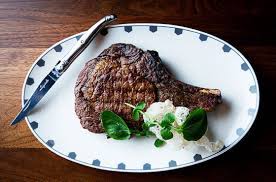 Cooking a slab of rib eye steak. How To Prepare Steak For A Crowd