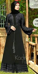 Dubai Kaftan Abaya Jalabiya Dress Embroidery Black Abaya Clothing Shoes Accessories Women S Clothing Dresses Ebay With Images Solid Maxi Dress