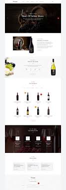 Wizym Wine Winery Psd Template Psd Templates Winery Login Page Design