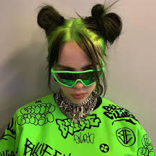 Neon Green Aesthetic Billie Eilish Green Hair Billie Eilish Billie