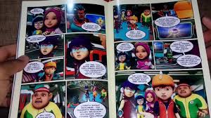 Boboiboy is a normal kid who has super powers that was given by ochobot, the last power sphere with untold potential. Komik Boboiboy Lucu