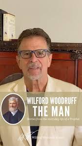 Follow along as Craig Lindquist, volunteer, shares a story from Wilford  Woodruff’s journals and his testimony of Wilford Woodruff as a prophet of  God. , #WilfordWoodruff #WritingsofFaith #Prophets ...