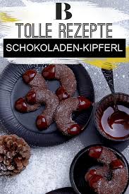 Schokoladen Kipferl Die Schokoladen Kipferl Sind Doppelt Schokoladig Nicht Nur Dass Sie Mit Kakao Zubereitet Werden Am Schluss Kipferl Rezepte Rezept Kekse