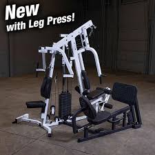 Body Solid Exm2500s Home Gym With Leg Press Exm2500lps In 2020 Leg Press At Home Gym Gym