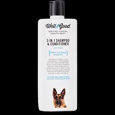The top 10 list of the best dog shampoos lists various brands and prices. Well Good Dog Shampoo Conditioner 16 Fl Oz Petco