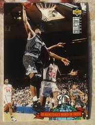 Total ratings 3, $5.00 new. 1994 Ud Collector S Choice Shaquille O Neal 400 Dr Basketball World Of Trivia Orlandomagic Shaquille O Neal Basketball Basketball Cards