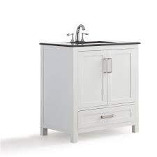 30 inch bathroom vanity black. Simpli Home Evan Bath Vanity With Black Granite Top 30 In Axcvshw 30 Rona