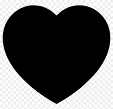 Download Png File Svg Black Heart Silhouette Png Clipart 3277724 Pikpng