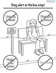 When your child is crossing streets in the dark, visibility is key. Bus Safety Printables Lovetoknow
