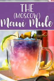 The Maui Mule Puts A Tropical Twist On The Classic Cocktail Trade Out Your Typical Vodka For Somethin Alcohol Drink Recipes Classic Cocktails Cocktail Recipes