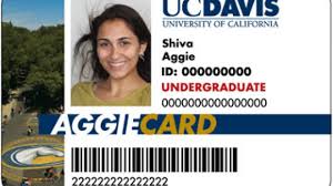 A student id card is issued to the student by the educational institution for proof of their identity, birth, age, usually their class, and their academic facilities (like a hostel, or the library, or even the café). Aggiecards Make Their Debut Along With Bank Branch Uc Davis