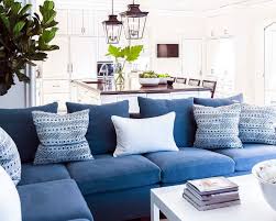 New Coastal Interior Design Ideas Home Bunch An Interior Design Luxury Homes Blog Blue And White Living Room Blue Couch Living Room Living Room White