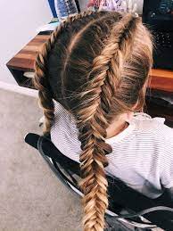 Double Dutch Fishtail Braids Fish Tail Braid Dutch Fishtail Braid Easy Hairstyles