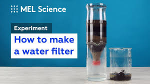 water filter with sand and charcoal