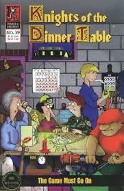 Knights Of The Dinner Table Issue 1 Kenzer Company Knight Dinner Table Nerd Alert