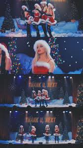 Plus i met someone else, we having better discussions. Ariana Grande Christmas Thank U Next Wallpapers Wallpaper Cave