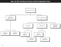 authority organizational chart transitional finance authority