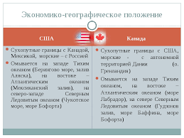 Если сравнивать с америкой, канада — рай для семей с детьми. Prezentaciya Sravnitelnaya Ekonomiko Geograficheskaya Harakteristika Ssha I Kanady
