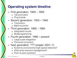 Written in the c programming. Chapter 1 1 Cs 111 Uc Santa Cruz Overview Chapter 1 What Is An Operating System Anyway Operating Systems History The Phylogeny Of Modern Operating Ppt Download