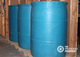 This rain barrel can provide up to 50 gallons of pure water. Tips For Storing Water In A 55 Gallon Plastic Barrel The Provident Prepper