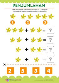 Soal latihan matematika penjumlahan untuk anak usia dini pendidikan soal latihan. Penjumlahan Tk Lembarkerja Com