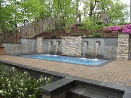 Pools 4 Ever Sloped Backyard Sloped Yard Swimming Pools Backyard