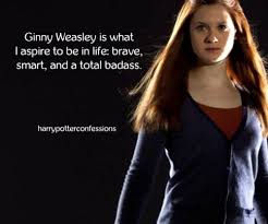 It was the first time she had spoken in front of harry. Ginny Weasley Is What I Aspire To Be In Life Brave Smart And Harry Potter Ginny Lestrange Harry Potter Harry Potter Characters