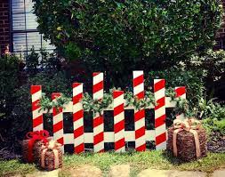 Making your very own candy cane reindeer is one of the easiest holiday crafts you can find. Christmas Picket Fence Christmas Decorations Diy Outdoor Outside Christmas Decorations Outdoor Christmas Decorations Lights