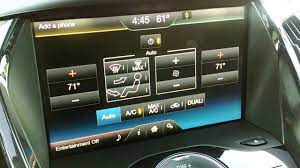 Ford Escape Navigation Screen Display Demo Youtube