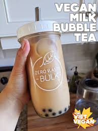 Vegan Boba Milk Tea The Viet Vegan