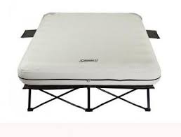 Coleman Queencot With Air Bed Camping Air Bed Cot Nice Air Bed And Cot For Elevated Sleeping Support Air Mattress Camping Air Bed Camping Cot