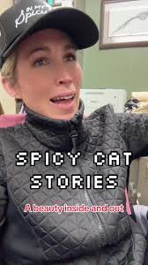 Senior Vet Tech with Spicy Cat