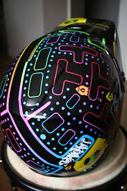 My Pacman Helmet Helmet Snowboard Helmet Airbrushed Helmets