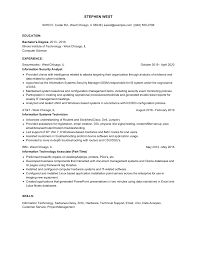 Samples & how to guide. Information Security Analyst Resume Examples And Tips Zippia