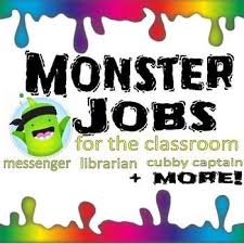 This Powerpoint Has Slides For Classroom Jobs It Is Themed To Fit Monster Or Class Dojo I Use Them To As Vip Helper Class Dojo Classroom Jobs Dojo Monsters